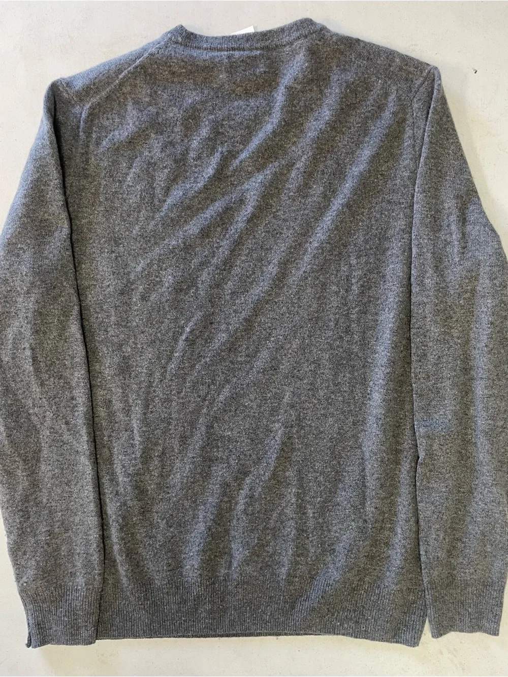 J. CREW Cashmere crewneck sweater in Heather Pyrite Size M $158 BE895